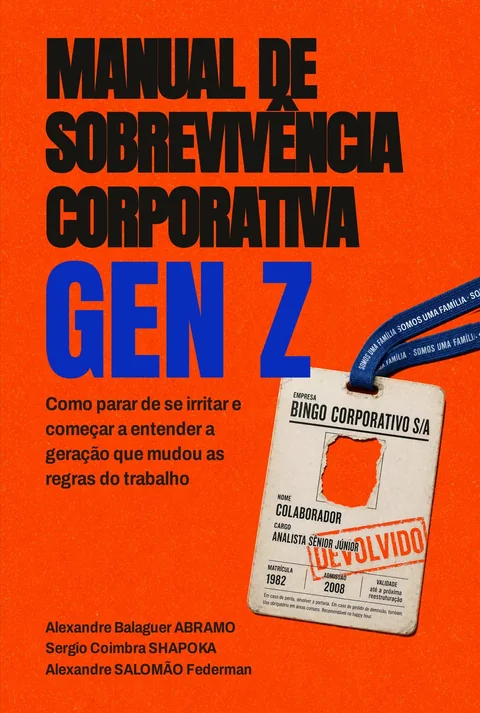 Capa do livro Manual de Sobrevivência Corporativa: Gen Z